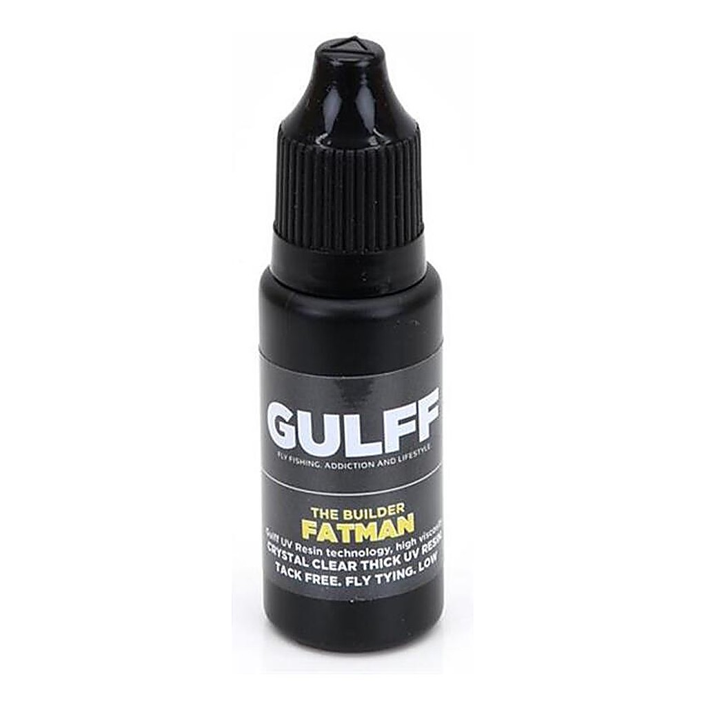 Gulff Fatman 15ml Clear in de groep Gereedschappen en accessoires / Superlijm en epoxy / UV-lijm bij Sportfiskeprylar.se (GU15CF)