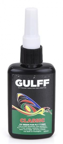 Gulff Classic 50ml Clear in de groep Gereedschappen en accessoires / Superlijm en epoxy / UV-lijm bij Sportfiskeprylar.se (GU50C)