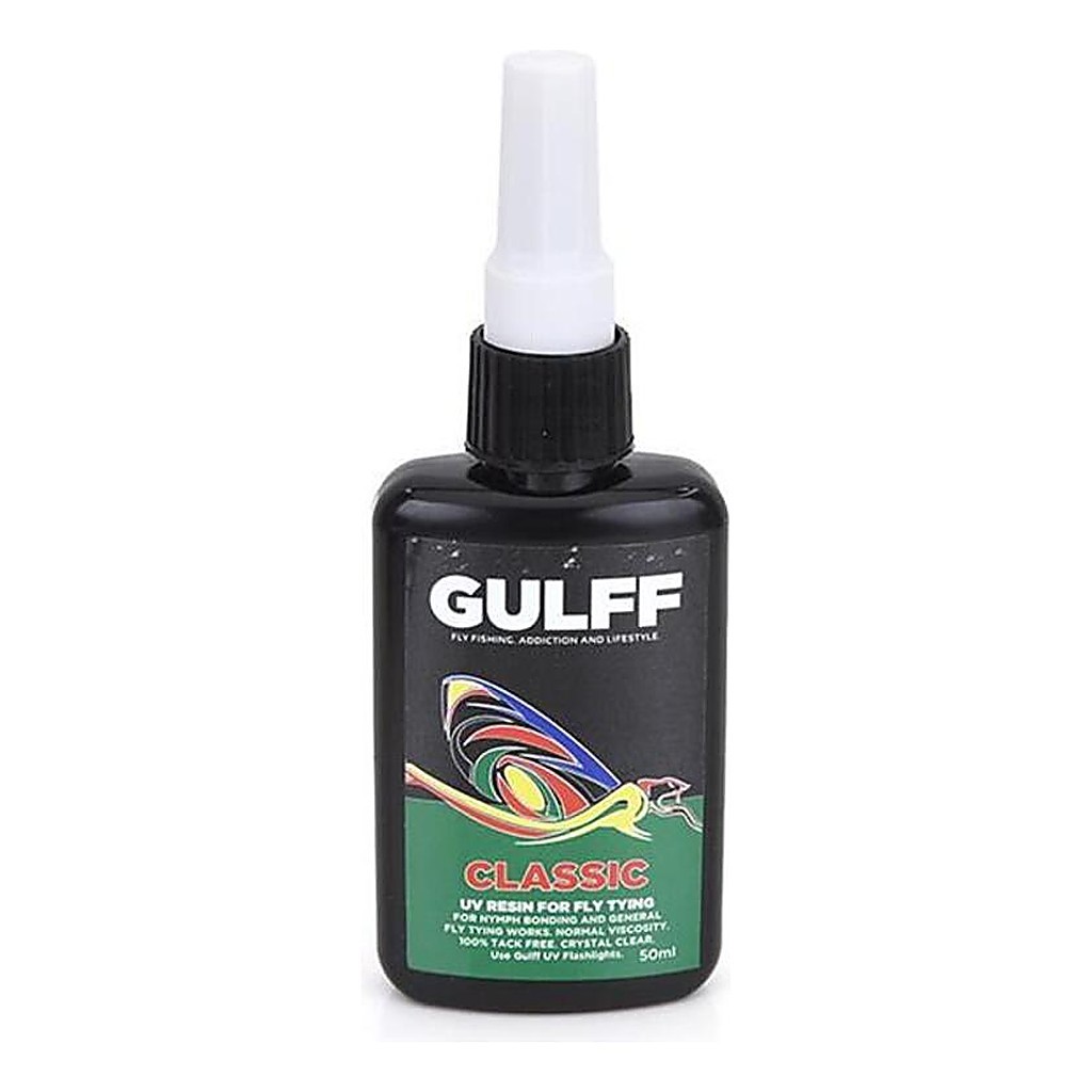 Gulff Classic 50ml Clear in de groep Gereedschappen en accessoires / Superlijm en epoxy / UV-lijm bij Sportfiskeprylar.se (GU50C)