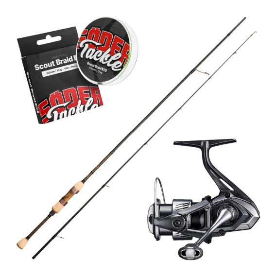 Gunki D.O.T.S & Miravel Combo 3,5-14g in de groep Combo\'s / Spinvis combo\'s / Edelvis Spinhengel Set bij Sportfiskeprylar.se (GUNKIDOTSSET)