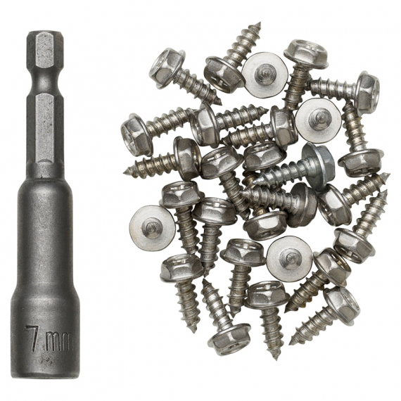 Kinetic Spike Kit Stainless (30pcs) in de groep Kleding & Schoenen / Waadpakken en waaduitrusting / Waadschoenen bij Sportfiskeprylar.se (H149-075-059)