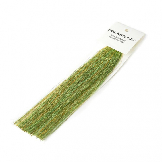 Polarflash - Chartreuse in de groep Haken & Terminal Tackle / Vliegvis bindmateriaal / Vliegbindmateriaal / Flash & Syntetics bij Sportfiskeprylar.se (H2016)