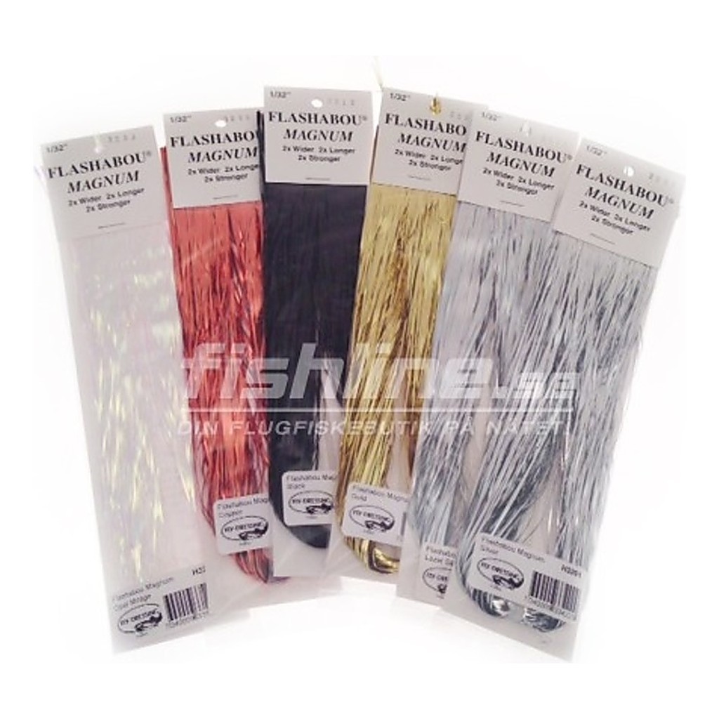 Flashabou Magnum - Mint in de groep Haken & Terminal Tackle / Vliegvis bindmateriaal / Vliegbindmateriaal / Flash & Syntetics bij Sportfiskeprylar.se (H3207)