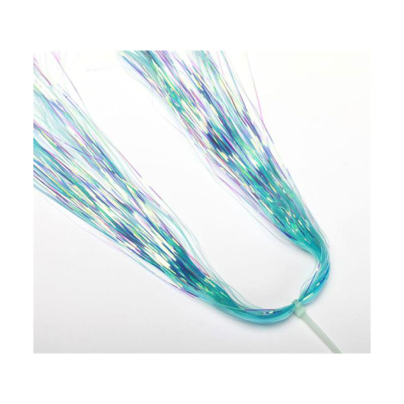 Flashabou Magnum - Pearl Dyed Light Blue in de groep Haken & Terminal Tackle / Vliegvis bindmateriaal / Vliegbindmateriaal / Flash & Syntetics bij Sportfiskeprylar.se (H3463)