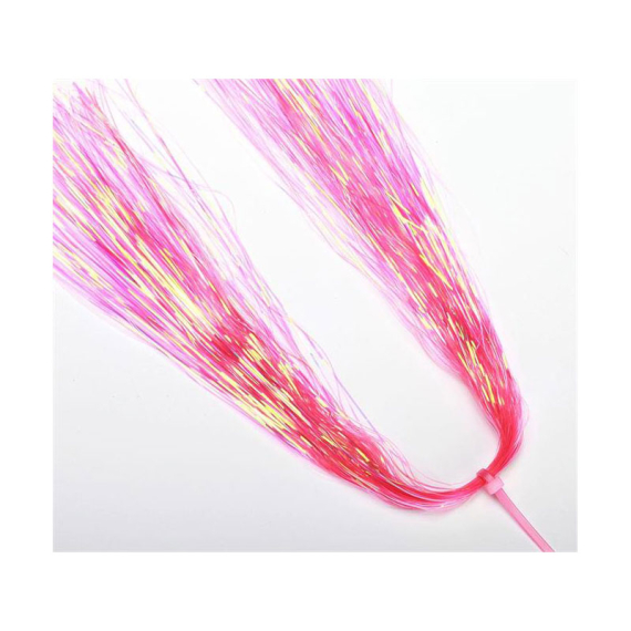 Flashabou Magnum Pearl Dyed - Pink in de groep Haken & Terminal Tackle / Vliegvis bindmateriaal / Vliegbindmateriaal / Flash & Syntetics bij Sportfiskeprylar.se (H3465)