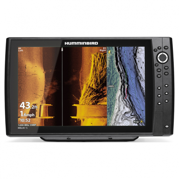 Humminbird Helix 15 CHIRP MSI+ G4N in de groep Marine Elektronica & Boot / Fishfinders & kaartplotters / Combo Dieptemeter & GPS bij Sportfiskeprylar.se (H411320-1)