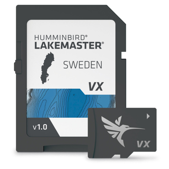 Humminbird Lakemaster VX Standard Sweden in de groep Marine Elektronica & Boot / Kaartplotters & Navigatie bij Sportfiskeprylar.se (H601022-1LMB)