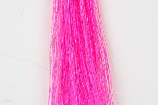 Fluo Neon Flashabou - Pink in de groep Haken & Terminal Tackle / Vliegvis bindmateriaal / Vliegbindmateriaal / Flash & Syntetics bij Sportfiskeprylar.se (H6983)