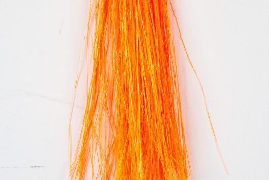 Fluo Neon Flashabou - Orange in de groep Haken & Terminal Tackle / Vliegvis bindmateriaal / Vliegbindmateriaal / Flash & Syntetics bij Sportfiskeprylar.se (H6984)