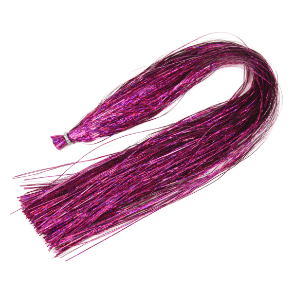 Flashabou - holografisk fuchsia in de groep Haken & Terminal Tackle / Vliegvis bindmateriaal / Vliegbindmateriaal / Flash & Syntetics bij Sportfiskeprylar.se (H6995)