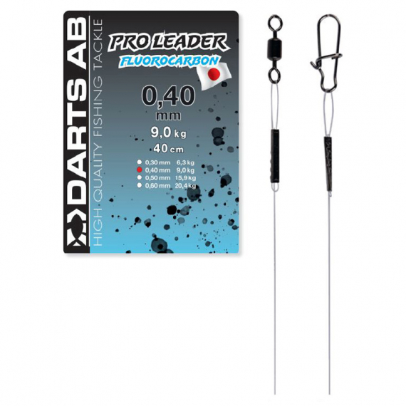 Darts Pro Tafs Fluorcarbon in de groep Haken & Terminal Tackle / Voor zeevissen en materiaal voor onderlijnen bij Sportfiskeprylar.se (H7006-1060r)