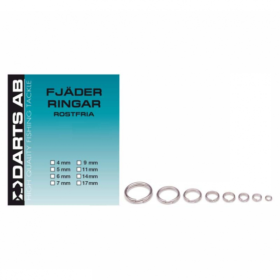 Split rings in de groep Haken & Terminal Tackle / Stingers & Stinger-accessoires / Stinger-accessoires bij Sportfiskeprylar.se (H8010-17r)