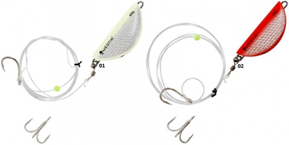Westin Halibut Anti Twist Rig in de groep Kunstaas / Kunstaas voor zeevissen / Flasher Rigs & Zeevissen Rigs bij Sportfiskeprylar.se (HAT-282-450r)