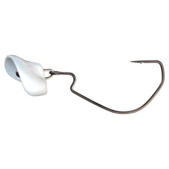 Headbanger RockerHead 11g, 4/0 (3pcs) - White in de groep Haken & Terminal Tackle / Jigkoppen / Offset jigkoppen bij Sportfiskeprylar.se (HB-RH-38-WH)