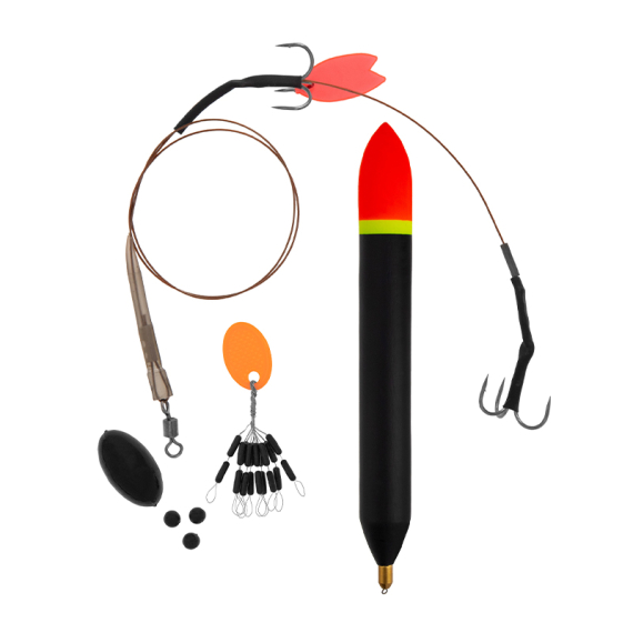 Mikado Set Loaded Pike Float Kit - 30g in de groep Haken & Terminal Tackle / Kant-en-klare rigs / Roofvis takels bij Sportfiskeprylar.se (HDD-3-30)