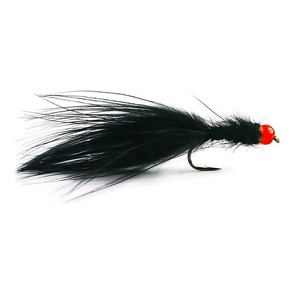 Marabou Streamer Black OH # 8 in de groep Kunstaas / Vliegen / Streamers bij Sportfiskeprylar.se (HF1242-8)