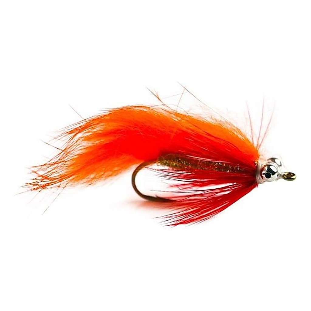 FK Zonker Orange size 6 in de groep Kunstaas / Vliegen / Streamers bij Sportfiskeprylar.se (HF1251-6)