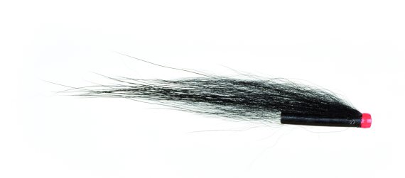 Frödin Hitch Flies - Black Simple 1.5 cm in de groep Kunstaas / Vliegen / Zalmvliegen bij Sportfiskeprylar.se (HFBS-1.5)