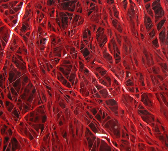 Ripple Ice Fiber, 286 Pearly Red in de groep Haken & Terminal Tackle / Vliegvis bindmateriaal / Vliegbindmateriaal / Flash & Syntetics bij Sportfiskeprylar.se (HL-RIP286)