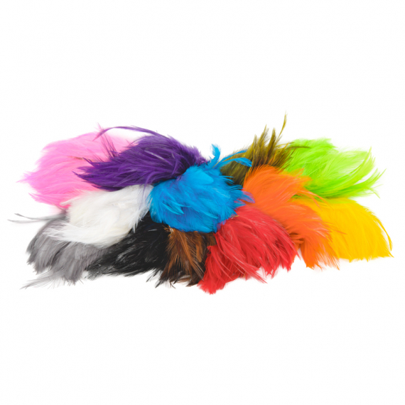 Saltwater Neck Hackle in de groep Haken & Terminal Tackle / Vliegvis bindmateriaal / Vliegbindmateriaal / Veren & Capes / Hackle bij Sportfiskeprylar.se (HL-SN11r)