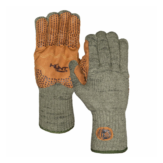 Fish Monkey Wooly Long Olive in de groep Kleding & Schoenen / Kleding / Handschoenen bij Sportfiskeprylar.se (HM714-SMr)