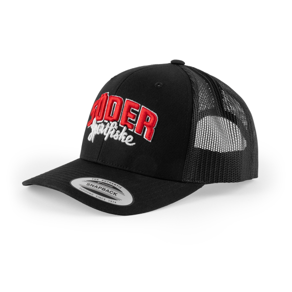 Söder Sportfiske Trucker Black - Original Logo in de groep Kleding & Schoenen / Petten, mutsen en overig / Petten / Truckerpetten bij Sportfiskeprylar.se (HS1002133-OL)