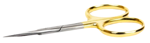 High Grade Scissor 4\'\' Gold in de groep Gereedschappen en accessoires / Tangen & Scharen / Lijnknippers & Scharen bij Sportfiskeprylar.se (IB-426)