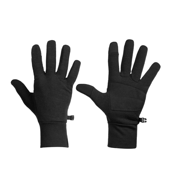 Icebreaker U Sierra Gloves Black in de groep Kleding & Schoenen / Kleding / Handschoenen bij Sportfiskeprylar.se (IB1048290011005r)
