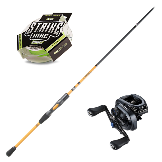 BFT Instinct Reloaded 7,4\'\' MH, Perch Versatile 7-25g SLX Combo in de groep Combo\'s / Werpcombinaties / Baars Werpkombinasjon bij Sportfiskeprylar.se (INSTINCTVSPCOMBO)