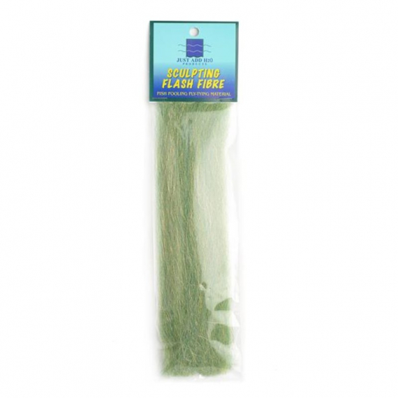 Sculpting Flash Fibre - Dark Olive in de groep Haken & Terminal Tackle / Vliegvis bindmateriaal / Vliegbindmateriaal / Flash & Syntetics bij Sportfiskeprylar.se (JA-SCFF64)