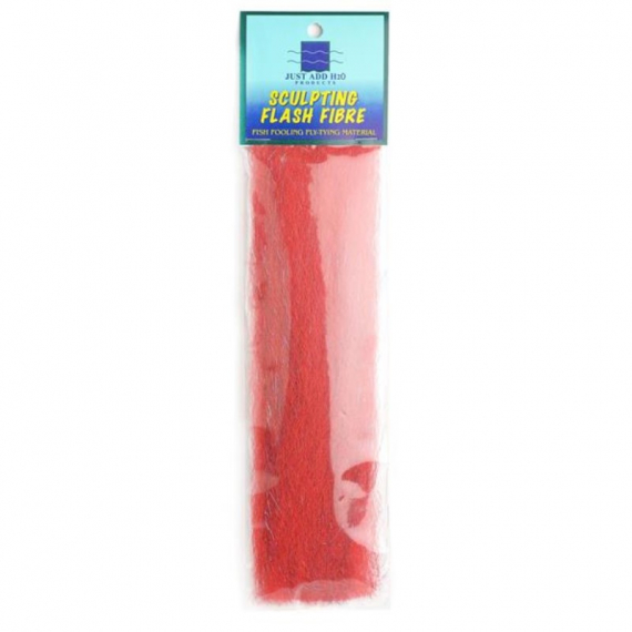 Sculpting Flash Fibre - Bleeding Red in de groep Haken & Terminal Tackle / Vliegvis bindmateriaal / Vliegbindmateriaal / Flash & Syntetics bij Sportfiskeprylar.se (JA-SCFF73)