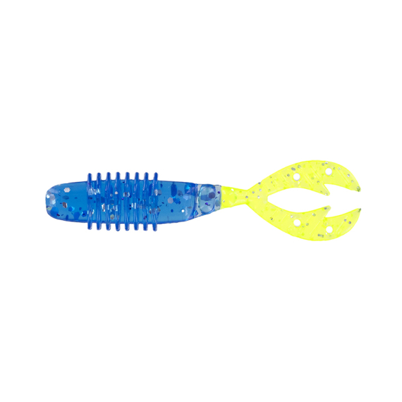 Big Bite Baits Kamikaze Swimon 7cm (10pcs) - Blue Disco in de groep Kunstaas / Softbaits / Craws & Creaturebaits / Creaturebaits bij Sportfiskeprylar.se (JP2507-022)