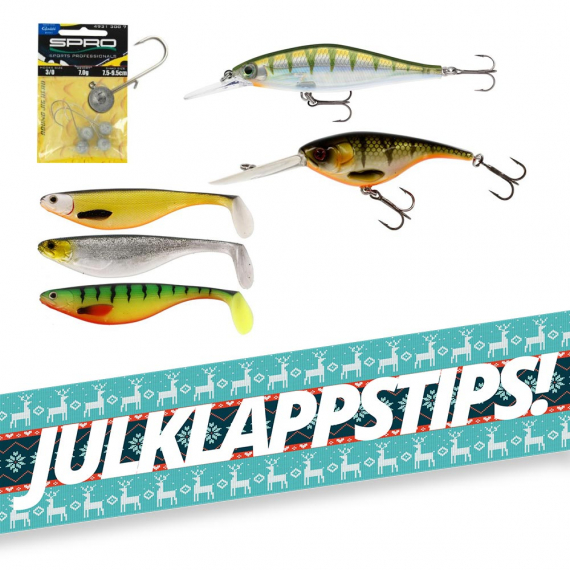 Julklappstips - Abborre II Deep in de groep Kunstaas / Kunstaaskits / Kunstaas Kits Baars bij Sportfiskeprylar.se (JULTIPSABBORRE2)