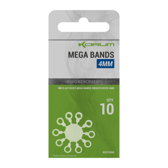 Korum Smokescreen Mega Bands in de groep Haken & Terminal Tackle / Rig Accessoires / Baitbands bij Sportfiskeprylar.se (K0310360r)