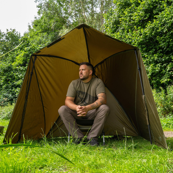 Korum Pentalite Quick Brolly - 2,2m in de groep Outdoor / Tenten en tentmeubilair / Brollies & Parasols bij Sportfiskeprylar.se (K0370013)