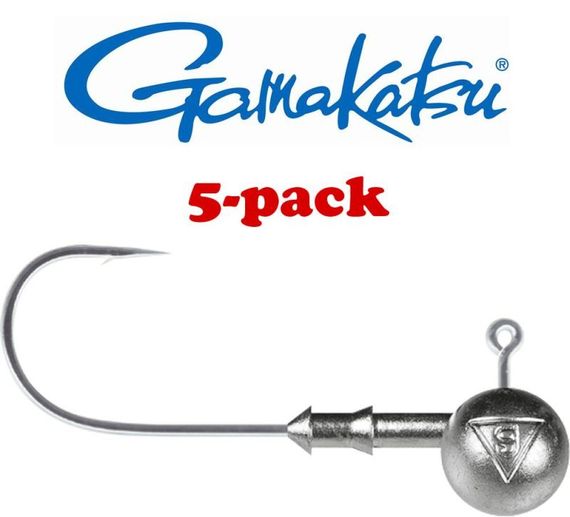 Gamakatsu Jiggskallar-17g 5/0 in de groep Haken & Terminal Tackle / Jigkoppen / Ronde jigkoppen bij Sportfiskeprylar.se (K7217-050)
