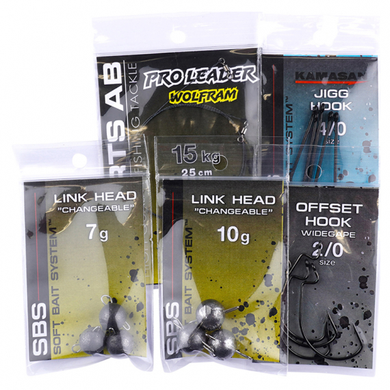 Darts Link Head Kit in de groep Haken & Terminal Tackle / Jigkoppen / Link Heads/Cheburashka bij Sportfiskeprylar.se (K99-004)
