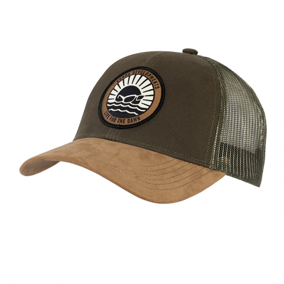 Korda Dawn Trucker Cap Mocha in de groep Kleding & Schoenen / Petten, mutsen en overig / Petten / Truckerpetten bij Sportfiskeprylar.se (KBC33)