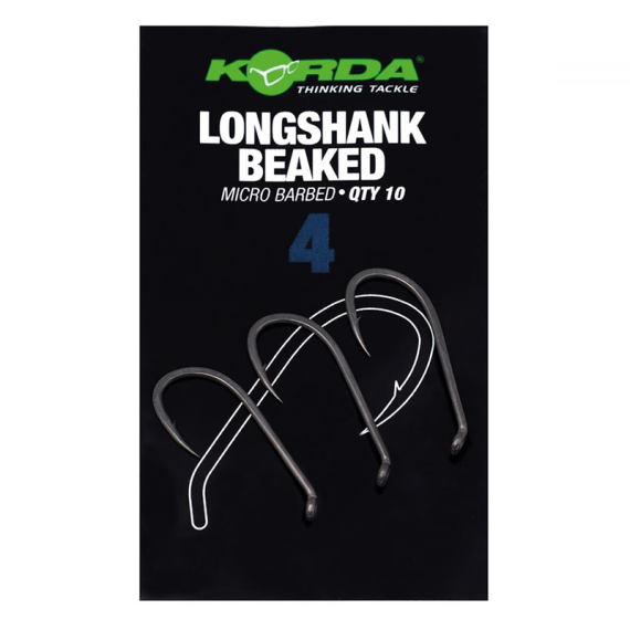 Korda Longshank Beaked in de groep Haken & Terminal Tackle / Haken / Specimenhaken bij Sportfiskeprylar.se (KLSB2r)