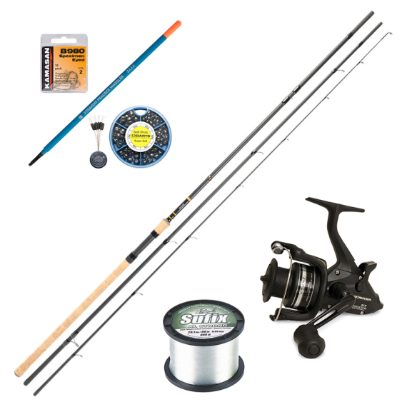 Korum 13\' Glide Power Float Rod Starting Kit Combo in de groep Combo\'s / Specimen combo\'s / Dobbervissen & Waggler-set bij Sportfiskeprylar.se (KORUMSTARTINGKITCOMBO)