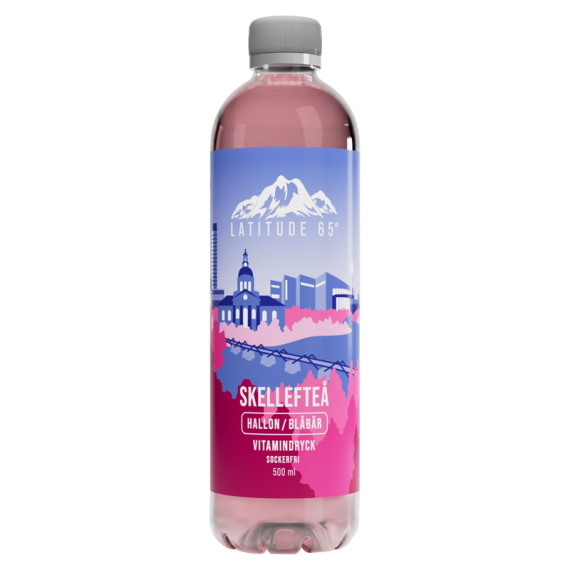 Latitude 65 Vitamin Drink 500ml - Skellefteå in de groep Outdoor / Campingeten / Dranken bij Sportfiskeprylar.se (L65-SKELLEFTEA)