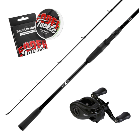 Lake X Pike & Abu Garcia Max 5 Casting Combo 8\'6\'\' 70-15g in de groep Combo\'s / Werpcombinaties / Baitcaster Set Snoek bij Sportfiskeprylar.se (LAKEXABUMAXCMB)