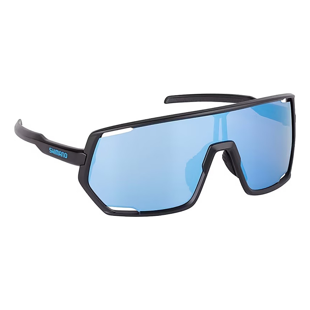 Shimano Lesath Matte Black & Blue Mirror in de groep Kleding & Schoenen / Brillen / Gepolariseerde zonnebrillen bij Sportfiskeprylar.se (LESBM)