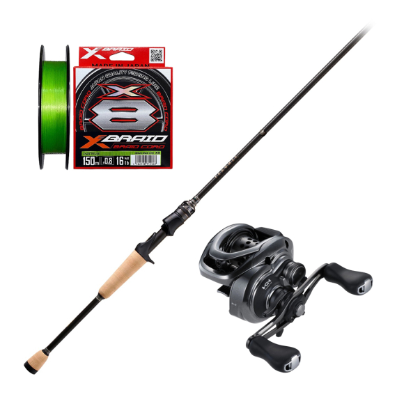 Megabass Levante - F3-69LV Power Finesse Combo in de groep Combo\'s / Werpcombinaties / Baars Werpkombinasjon bij Sportfiskeprylar.se (LEVANTEPFCOMBO26)