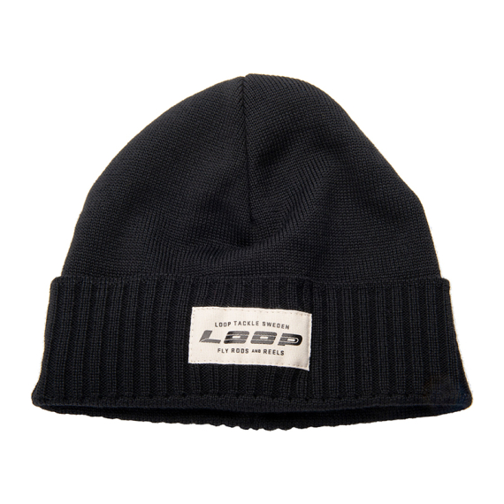 Loop Logo Beanie - Black in de groep Kleding & Schoenen / Petten, mutsen en overig / Petten bij Sportfiskeprylar.se (LFC-56)