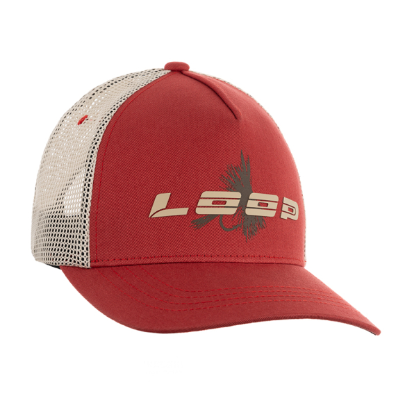 Loop Fly Trucker Cap - Burnt Russet in de groep Kleding & Schoenen / Petten, mutsen en overig / Petten bij Sportfiskeprylar.se (LFTC01-201)