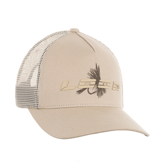 Loop Fly Trucker Cap - Khaki in de groep Kleding & Schoenen / Petten, mutsen en overig / Petten bij Sportfiskeprylar.se (LFTC01-301)