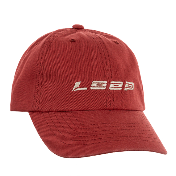 Loop Logo Dad Cap - Burnt Russet in de groep Kleding & Schoenen / Petten, mutsen en overig / Petten bij Sportfiskeprylar.se (LLDC01-201)
