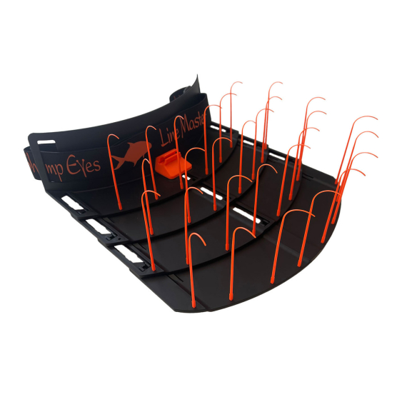 Easy Shrimp Eyes Line Master - Black/Orange in de groep Gereedschappen en accessoires / Stripmand vliegvissen bij Sportfiskeprylar.se (LM-502)