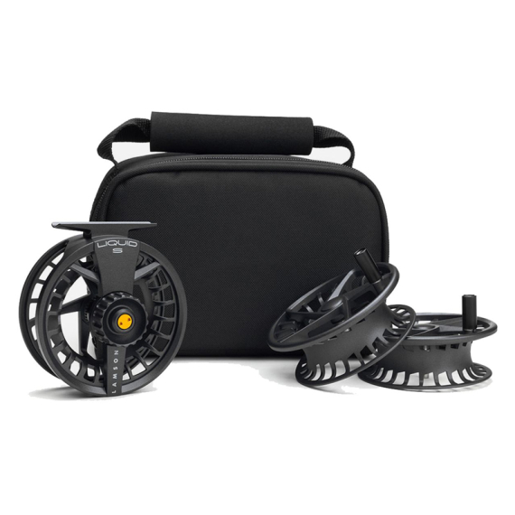 Lamson Liquid S HD 3-Pack Smoke - #6/8 in de groep Reels / Vliegvisreels & extra spoelen / Vliesvisreels bij Sportfiskeprylar.se (LQS-7plusHD3-PACK-SMOKE)